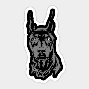 the Dobermann Sticker